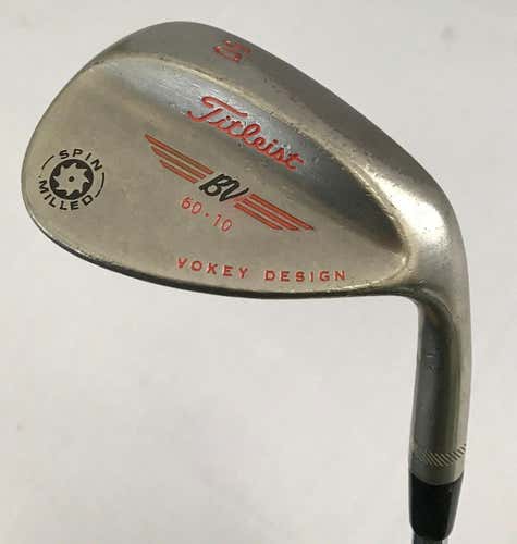 Titleist Vokey Spin Milled 60* Wedge Steel Wedge Flex
