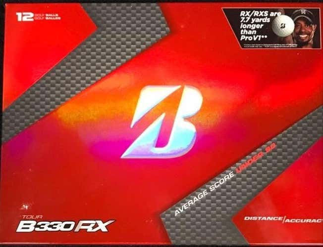NEW - Bridgestone Tour B330-RX White Golf Balls