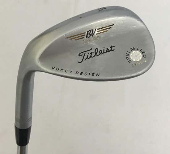Left Handed Titleist Vokey Design SM4 58* Wedge Steel Wedge Flex