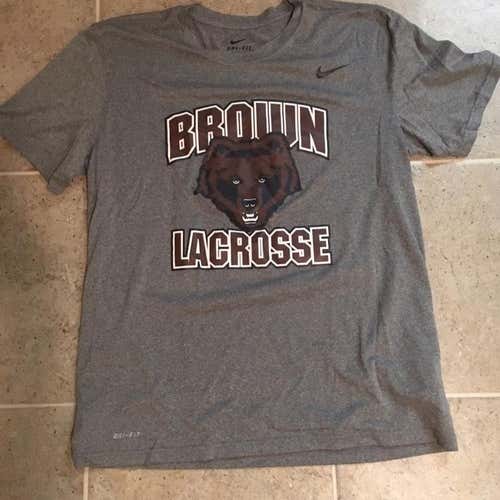 Brown Lacrosse Nike Dri Fit Shooter Shirt