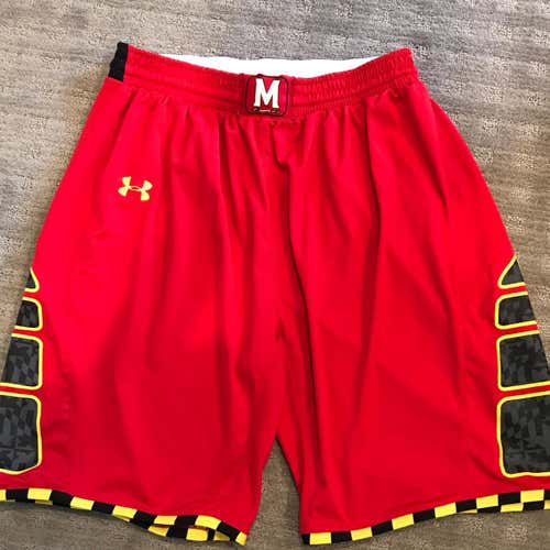 Maryland Under Armor Authentic Player Shorts