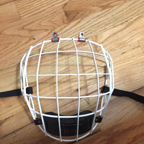 White CCM Cage