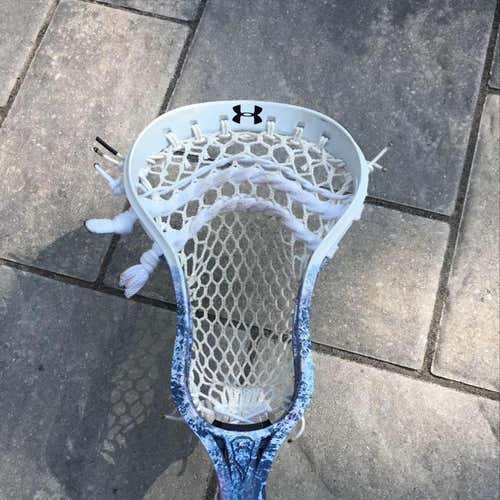 New UA Command Dyed Blue Fade W/ Hero Mesh