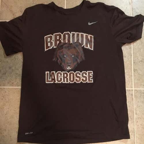 Brown Lacrosse Nike Dri Fit Shooter Shirt