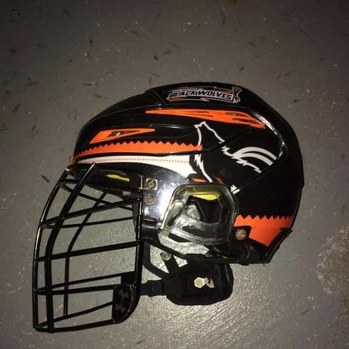 *Price Drop*NLL Box Helmet NE Blackwolves