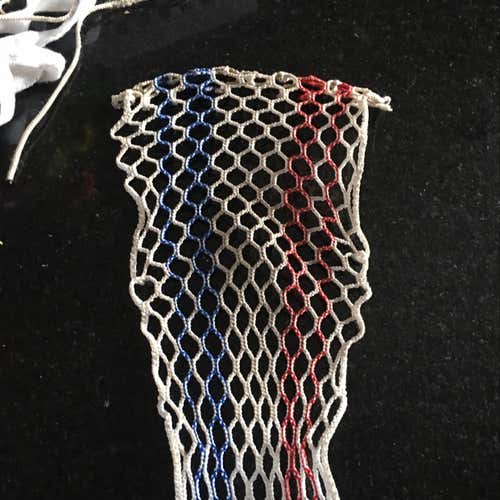 Red White and Blue STX 9 diamond mesh