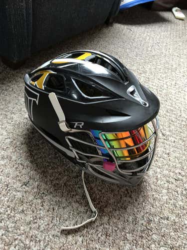 Custom Matte Black R with SHOC Visor