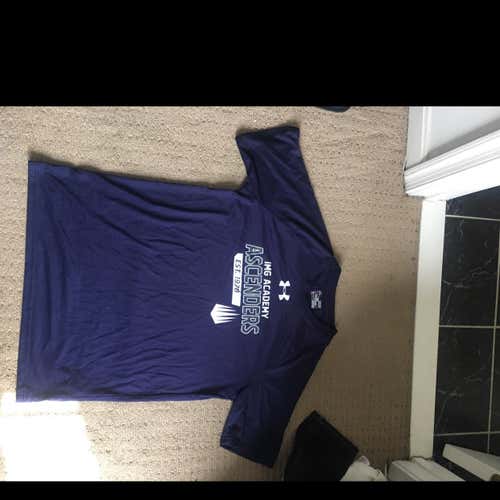 Navy Blue IMG Academy lacrosse shirt size MD