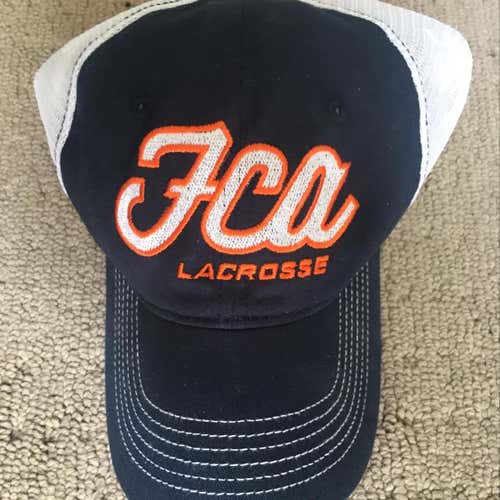 FCA Club Lacrosse hat ONE SIZE FITS ALL trades accepted