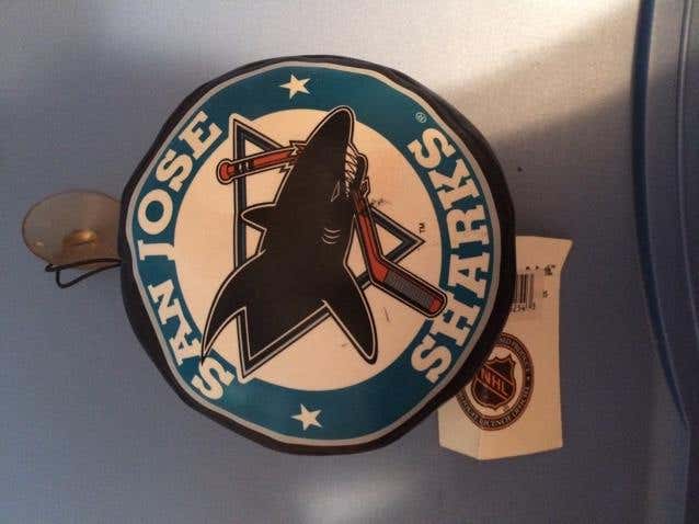 San Jose Sharks Plush Wall Hanger