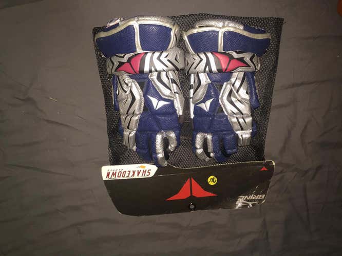 Brand New Brine Shakedown Size 13 Inch Gloves Team Navy Practice Gloves