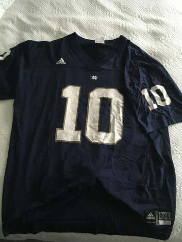 Vintage BRADY QUINN Notre Dame Jersey Fighting Irish #10