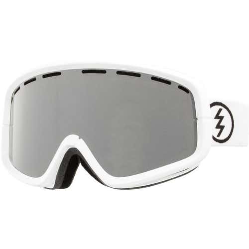 New Electric EG2.5 Snow Goggle, Gloss White, Bronze/Silver Chrome New