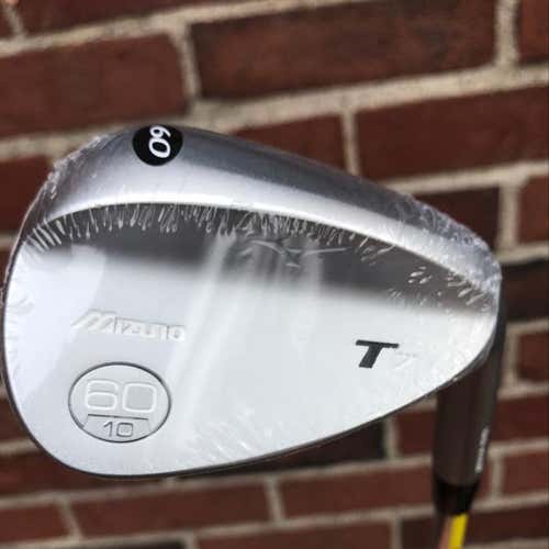 NEW - Mizuno T7 60/10 White Satin Wedge - Right Hand