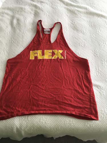MUSCLE SHIRT (AC Slater cut) Weight lifting Body building (Thin straps)