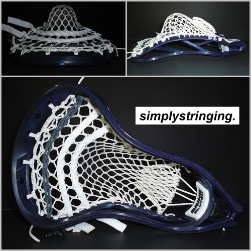 BRAND NEW Navy Brine Clutch 4 X w/ G3 Mesh - Lacrosse Head