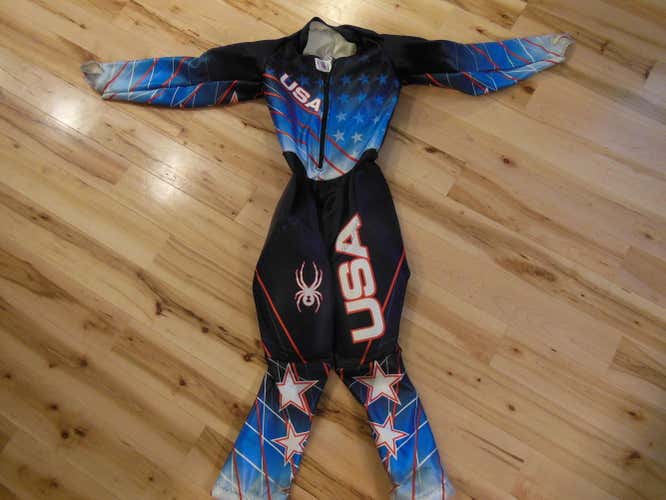 Spyder Speed Suit - Stars and Stripes - Kids size 14/16