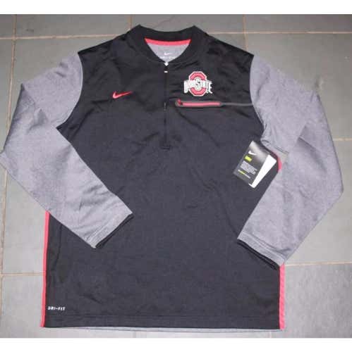 New  Nike Mens Ohio State Buckeyes Elite Coaches Jacket $75 LG last one