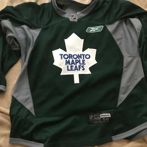 Green Toronto Maple Leafs Practice Jersey