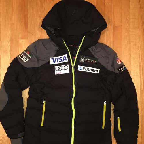 NEW* 2017 US SKI TEAM SPYDER ROCKET MENS L DOWN  JACKET USST