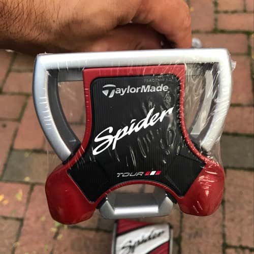 NEW - TaylorMade Spider Tour Platinum 34" SuperStroke GT Tour Pistol Right Hand