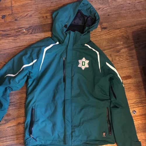 XL Used Dartmouth Varsity Ski Team Jacket Karbon