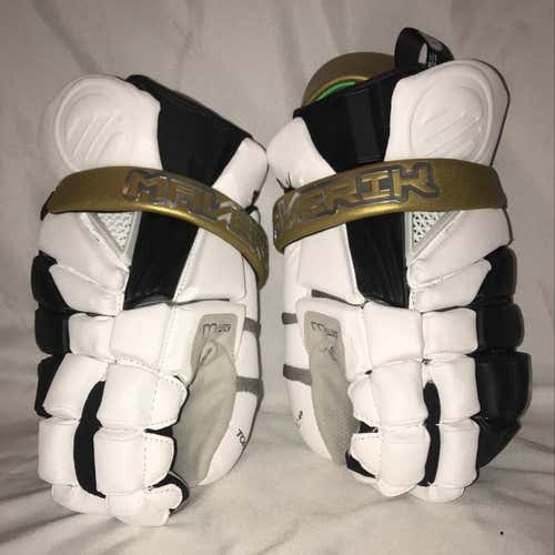 New - Rochester Rattlers Maverik Max 13" Lacrosse Goalie Gloves NO TRADES
