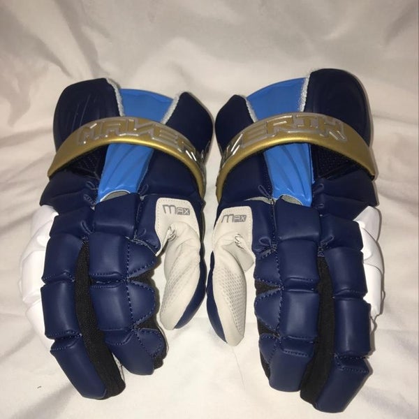 New - Charlotte Hounds Maverik Max 13" Lacrosse Gloves NO TRADES