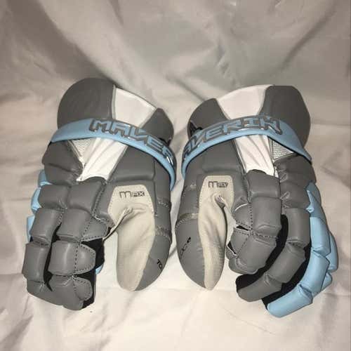 New - Ohio Machine Maverik Max 13" Lacrosse Goalie Gloves NO TRADES