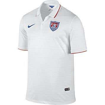 2014 World Cup USA soccer jersey White
