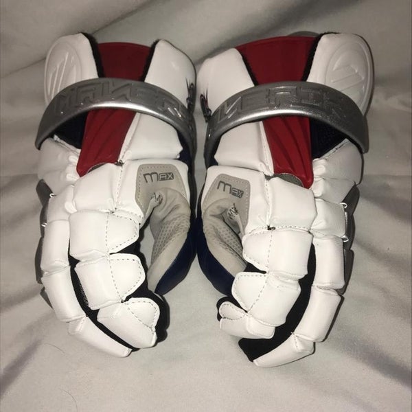New - Boston Cannons Maverik Max - Major League Lacrosse Gloves - NO TRADES