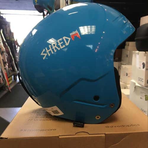Blue Shred Basher Helmet