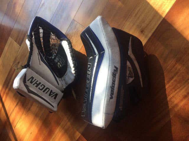 Vaughn Velocity V7 XF Pro Carbon Senior Glove and Blocker