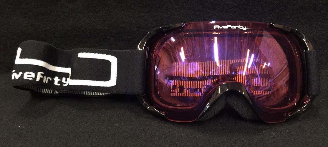 YOUTH KIDS SPY SNOW SKI GOGGLES W/ BLUE REVO LENS/BLACK FRAME ONE SIZE FITS ALL