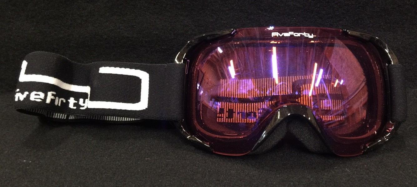 YOUTH KIDS SPY SNOW SKI GOGGLES W/ BLUE REVO LENS/BLACK FRAME ONE SIZE FITS ALL