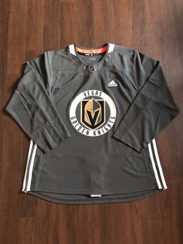 Brand New Adidas Vegas Golden Knight Practice Jersey Size 54