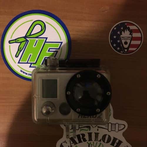 Used GoPro Hero 2 And Waterproof Case