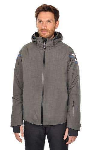 VOLKL MEN'S YELLOWSTONE GRAY MELANGE JACKET XL W/ FREE BURTON STICKER