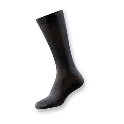 ZANIER WINTER BLACK SILK SOCKS (UX-MEDIUM)