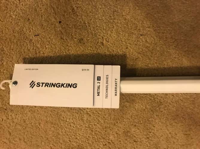 Limited Edition BNWT White String King Metal 2