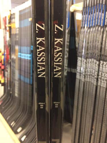 (2-Pack) Bauer Nexus 1000 (G3) RH 102-Flex Zack Kassian Pro Stock Hockey Stick