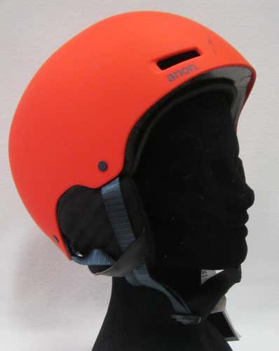 NEW! W/ MARKS MEN'S ANON RAIDER SKI SNOW HELMET (RED) MEDIUM (57-59CM)