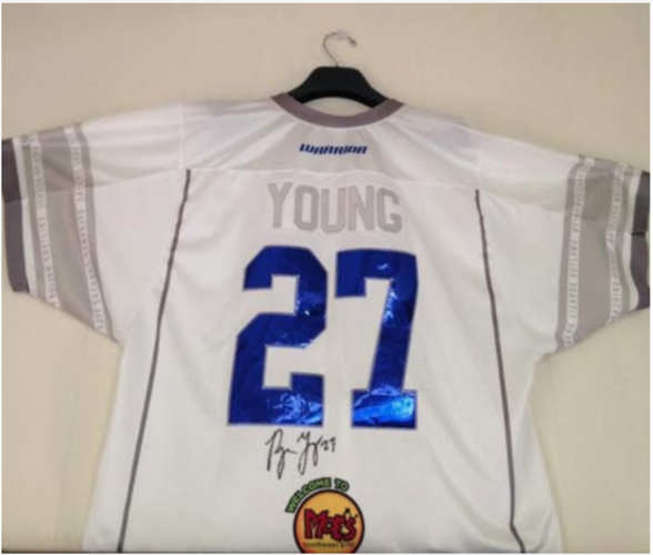 Ryan Young Game Used All Star Jersey