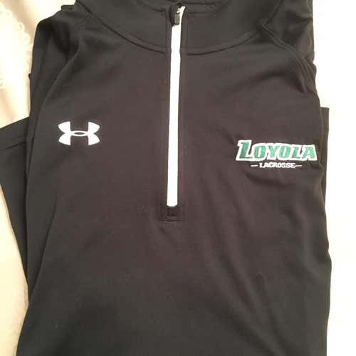 Brand New Custom Under Armor Loyola Lacrosse 1/4 Zip