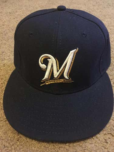 Milwaukee Brewers New Era Hat 7 1/4