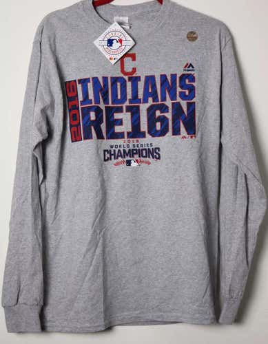 NEW Cleveland Indians World Series Champions Misprint Shirt