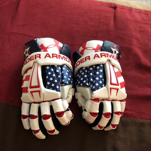 American Flag Custom UA Command Pro Gloves 12”