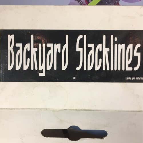 Back Yard Slack Line (brand New) Great Training