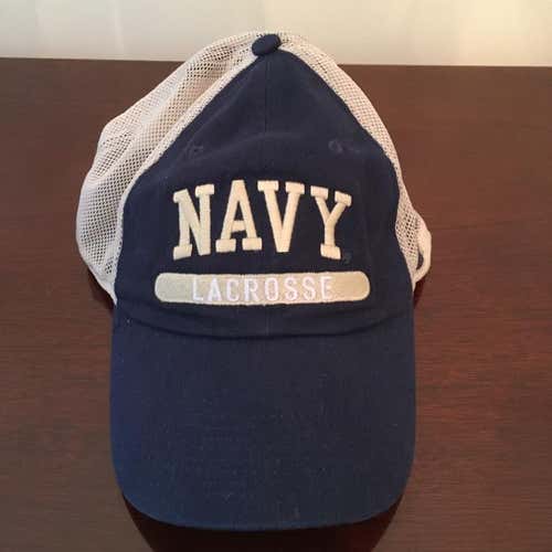 Brand New Navy Lacrosse Hat