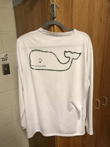 Vineyard Vines Performance Long Sleeve White